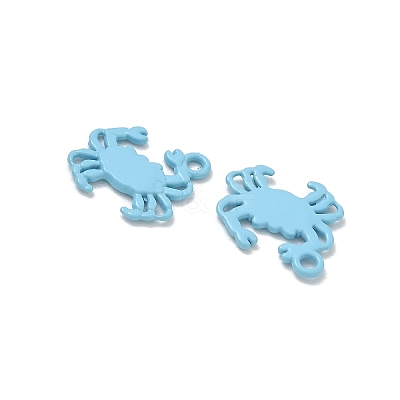 Spray Painted Alloy Pendants AL-CBA5D51-01A-1