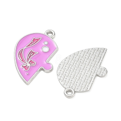 Alloy Enamel Pendants AL-CBA292F-01G-P-1