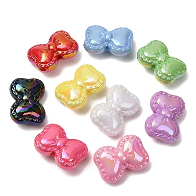 UV Plating Opaque Acrylic Beads AC-CBA759A-01-1
