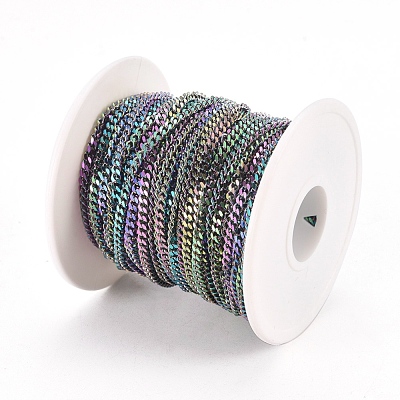 Ion Plating(IP) 304 Stainless Steel Twisted Chains CHS-D028-03M-A01-1