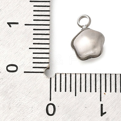 304 Stainless Steel Pendants STAS-Q346-02P-09-1