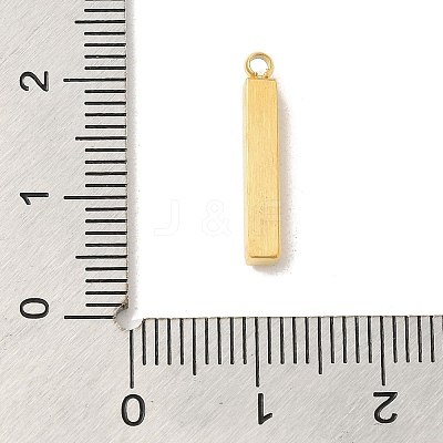 Ion Plating(IP) 304 Stainless Steel Rhinestone Pendants STAS-S131-10G-1