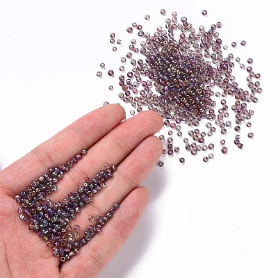 Round Glass Seed Beads SEED-A007-3mm-176-1