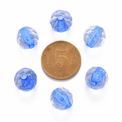 Transparent Acrylic Beads TACR-S154-10A-86-1