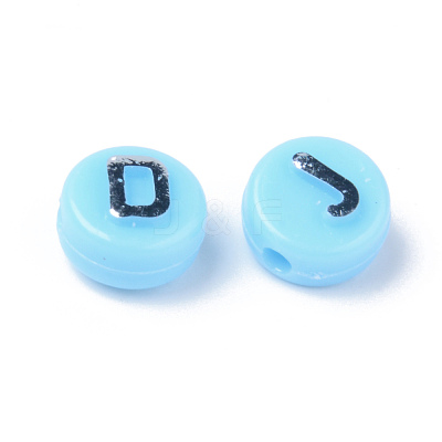 Opaque Acrylic Beads MACR-S273-49A-1