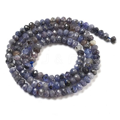 Natural Tanzanite Beads Strands X-G-G161-B14-01-1