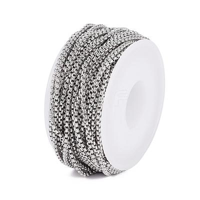 Tarnish Resistant 304 Stainless Steel Venetian Chains CHS-H007-02P-1