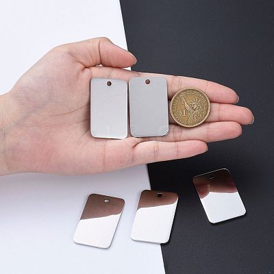 Tarnish Resistant 304 Stainless Steel Pendants STAS-I140-28B-1