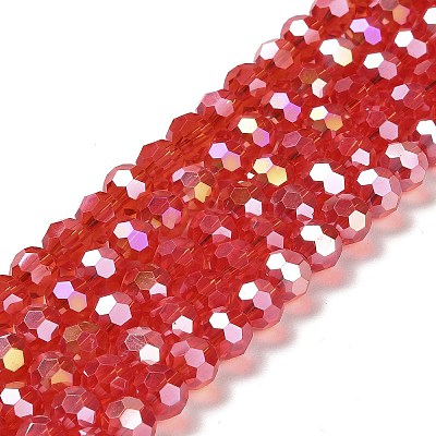 Transparent Glass Beads EGLA-A035-T8mm-B01-1