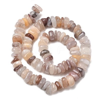 Natural Violet Strawberry Quartz Beads Strands G-A285-A06-01-1
