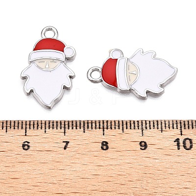 Christmas Theme Alloy Enamel Pendants ENAM-T020-10Z-1