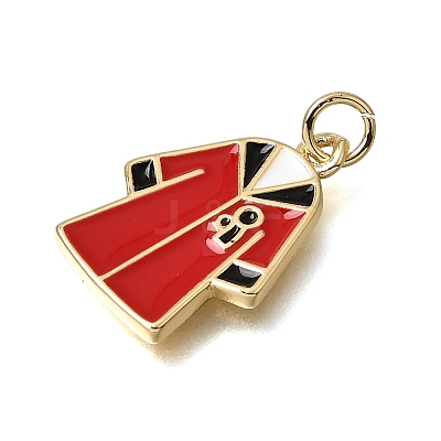 Alloy Enamel Pendants KK-CBA1EF6-02G-B-1