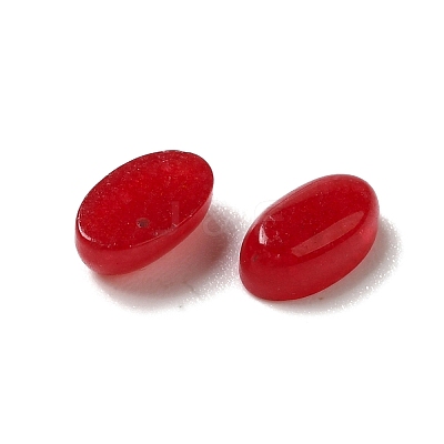 Natural White Jade Dyed Cabochons G-F772-01A-05-1