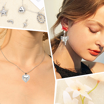 20Pcs 10 Style Alloy Pendants FIND-CA0006-46-1