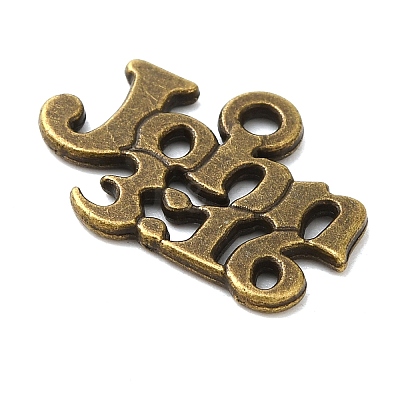 Tibetan Style Alloy Pendants EA9098Y-AB-1
