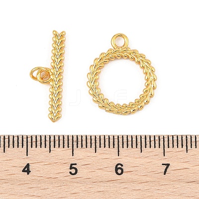 SHEGRACE Brass Toggle Clasps XGR0124G-135G-1