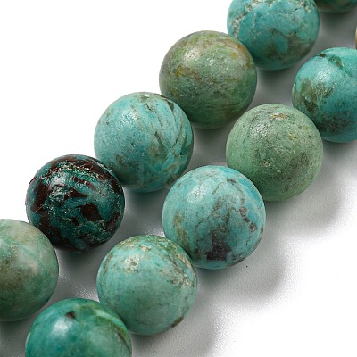 Natural Peruvian Turquoise(Jasper) Beads Strands G-A219-A05-04-1