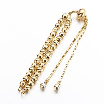 Brass Chain Bracelet Making KK-G291-02-NR-1