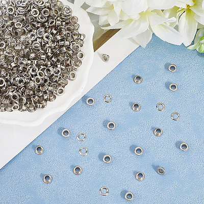 300 Sets Iron Grommet Eyelet Findings SCRA-GF0001-09C-1