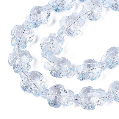 Transparent Glass Beads Strands DGLA-N021-02A-1