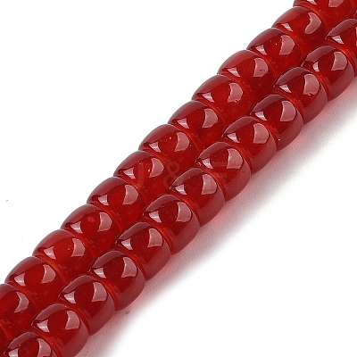 Baking Plating Glass Beads Strands GLAA-H036-01I-1