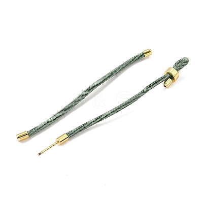 Braided Nylon Cord Bracelet Making MAK-A017-D03-08G-1