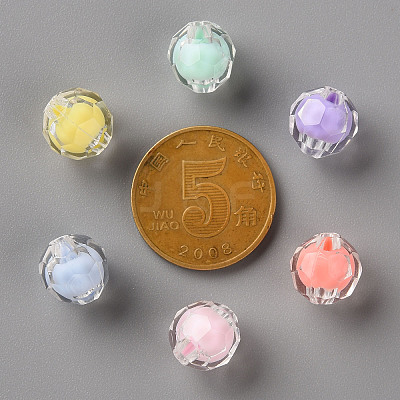 Transparent Acrylic Beads LS-TACR-S152-04A-1