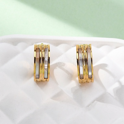 304 Stainless Steel Hoop Earrings EJEW-D331-14G-1