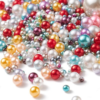 Acrylic Imitation Pearl Beads OACR-XCP0001-01-1