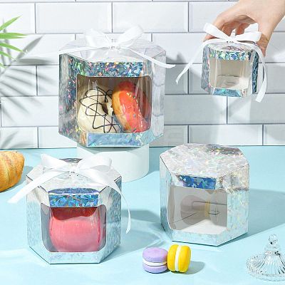 Hexagon Laser Window Paper Gift Boxes CON-FZC0002-001C-01-1