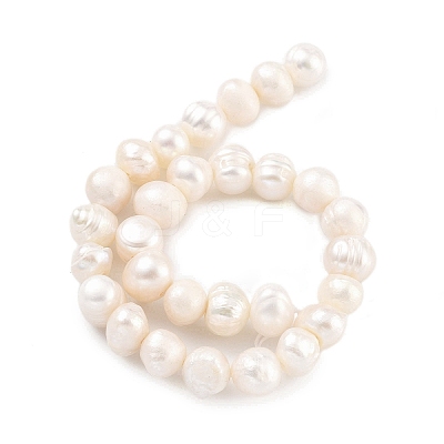 Natural Cultured Freshwater Pearl Beads Strands PEAR-C003-12A-1