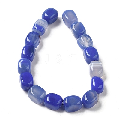 Natural Agate Beads Strands G-H295-A01-05-1