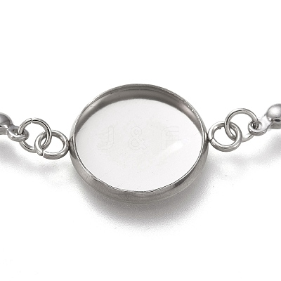 Tarnish Resistant 304 Stainless Steel Bracelet Making STAS-L248-001P-A-1