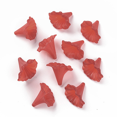 Transparent Acrylic Beads X-BSF796-C12-1