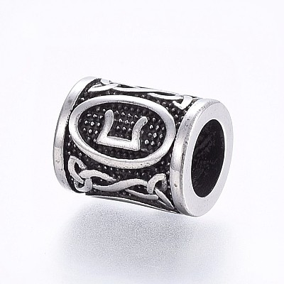 304 Stainless Steel Beads STAS-H460-01AS-5-1