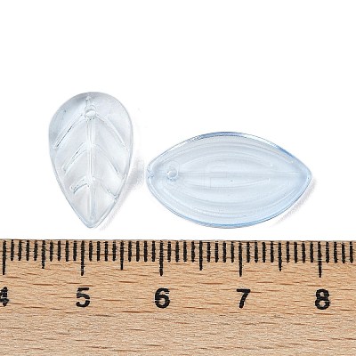 Gradient Color Transparent Glass Beads GLAA-B026-01B-1