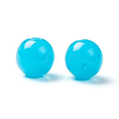 Fluorescent Acrylic Beads X-MACR-R517-8mm-10-1