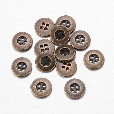 Alloy Buttons BUTT-D054-11.5mm-04-1