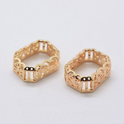 Brass Sew on Prong Settings KK-E753-07LG-10x14-1