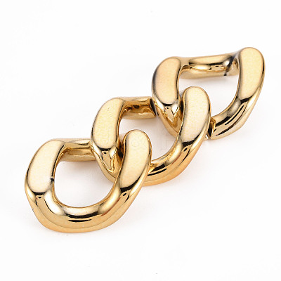 UV Plating ABS Plastic Linking Rings CCB-S162-33KC-1