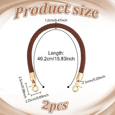 PU Leather Bag Straps DIY-WH0504-422B-1