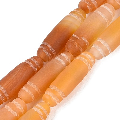 Natural Agate Beads Strands G-Q606-42F-1