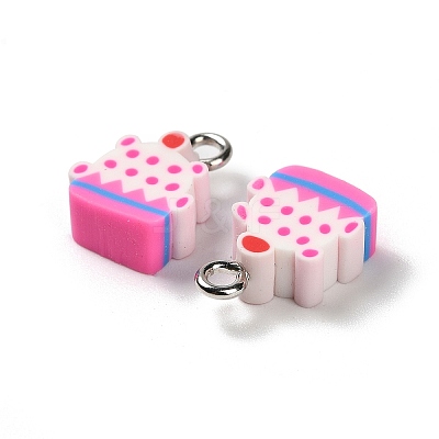 Handmade Polymer Clay Charms CLAY-H007-01A-1
