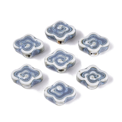 Handmade Porcelain Beads PORC-Q008-09B-1