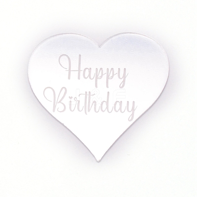 Birthday Theme Acrylic Ornaments MACR-WH0006-02A-1