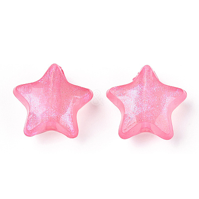 Luminous Acrylic Beads OACR-E010-23-1