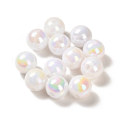 Opaque Acrylic Beads OACR-Z016-01A-04-1
