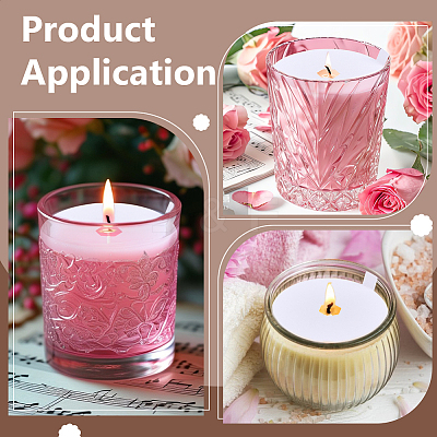 Paper Candle Dust Covers for Candle Cups DIY-BC0016-34B-01-1
