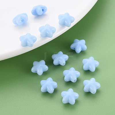 Opaque Acrylic Beads MACR-S373-26-A08-1