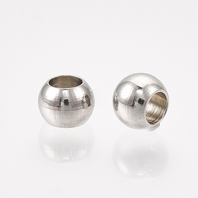 Non-Tarnish 304 Stainless Steel Beads STAS-T008-230P-1